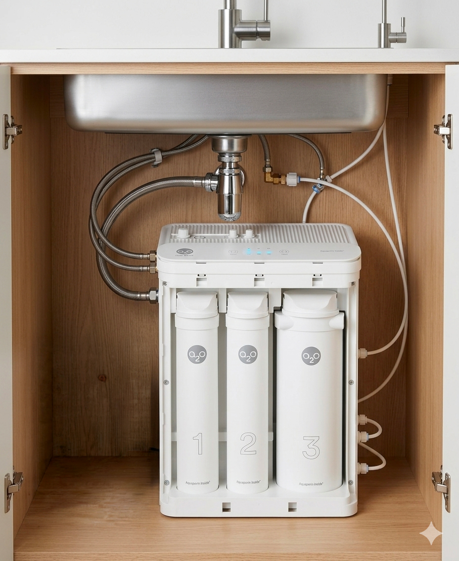 A2O Pure — osmoseur Aquaporin Inside® sous évier