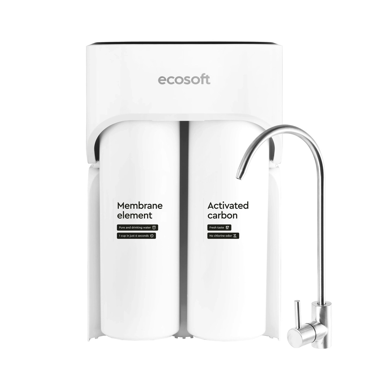 Ecosoft CROSS Max — Tankloze directe doorstroom osmosefilter