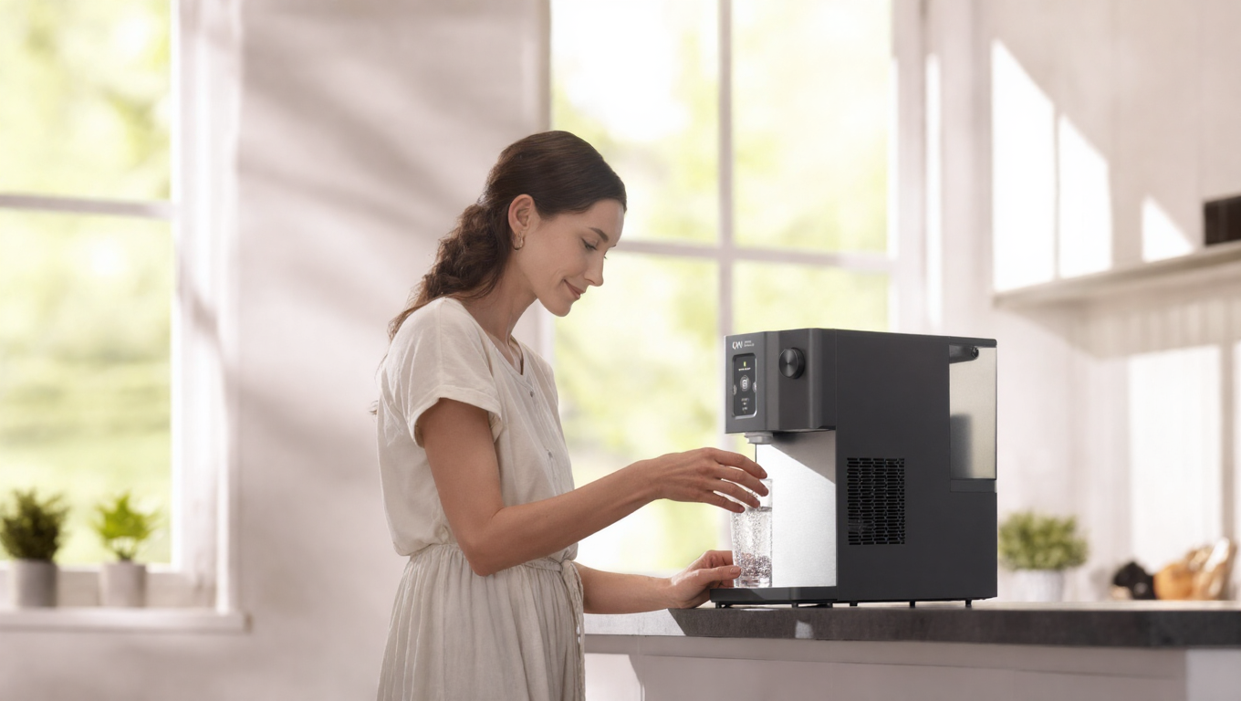 Fontaine à eau filtrante : pourquoi installer une Prestige Mini chez soi ?