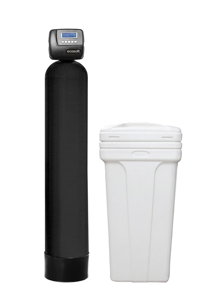 Adoucisseur Bi-Bloc – bouteille de résine Structural et bac à sel séparés, vanne électronique