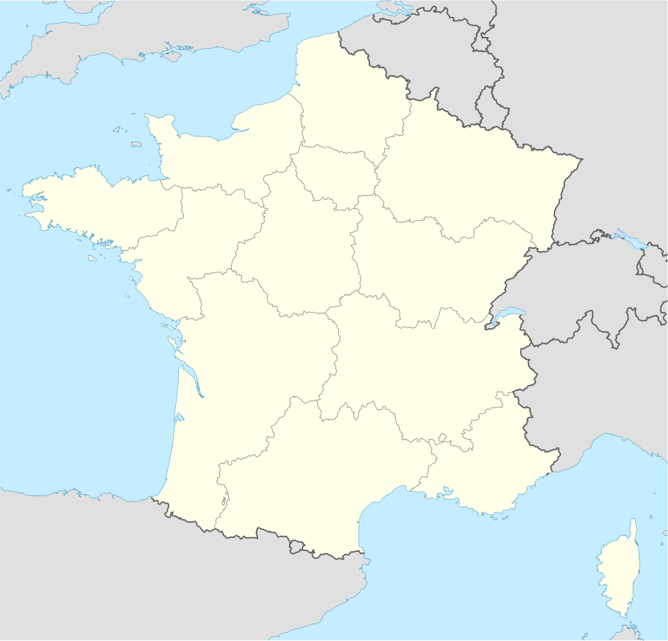 Carte de France — parcours du Tour de France 2026