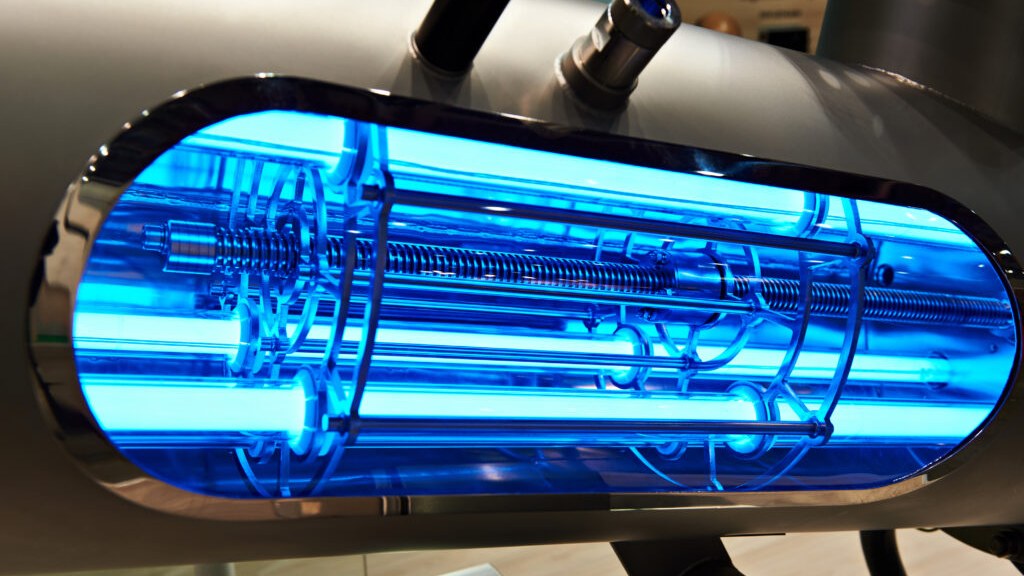 Stérilisateur UV industriel pour le traitement de l'eau
