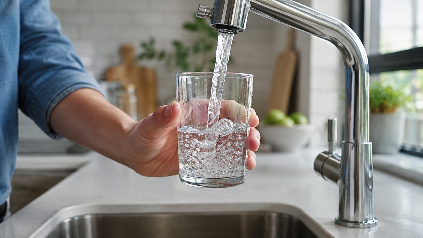 Unité d'osmose inverse industrielle, barrière membranaire contre les PFAS