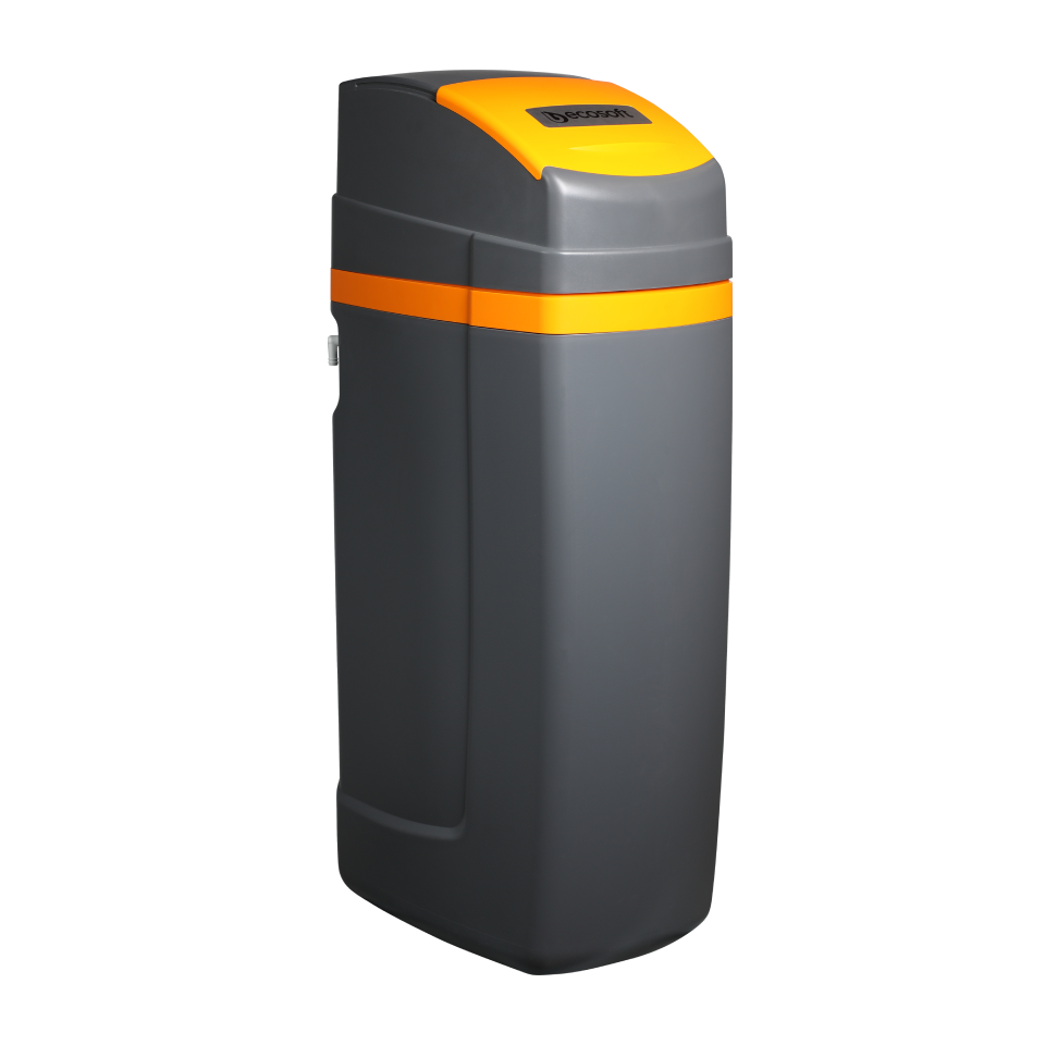 Adoucisseur Ecosoft Titanium Gold – capot orange, média ECOMIX C pour eau de puits