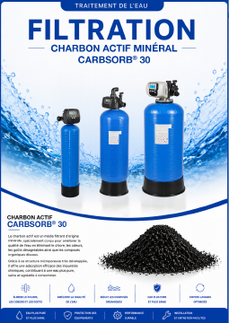 Filtration Bouteilles Clack - Carbsorb-30