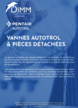 Vannes Pentair Autotrol
