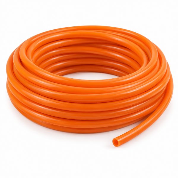 Tubing polyéthylène orange 10 mm - AU METRE, Dmfit