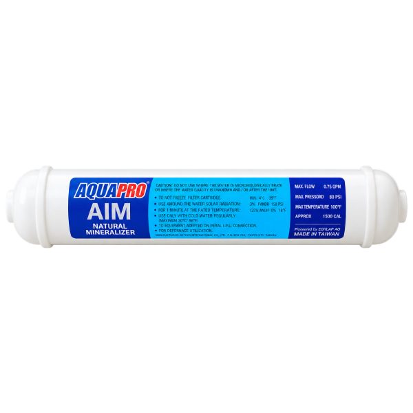 Cartouche en Ligne Remineralisante, Diametre 2'' Entree/sortie 1/4’’ Aquapro, réf. PR-AIM-2, Aquapro