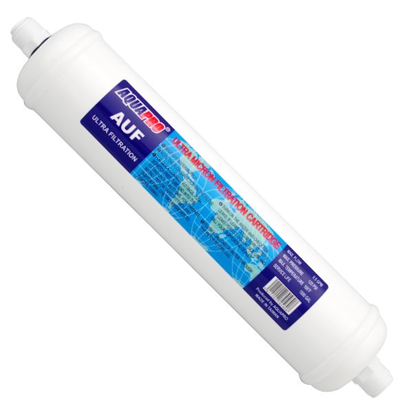Inline ultrafiltration cartridge 0.2 micron JG 1/4" Aquapro, ref. PR-D-UF02-JG1044-O, Aquapro
