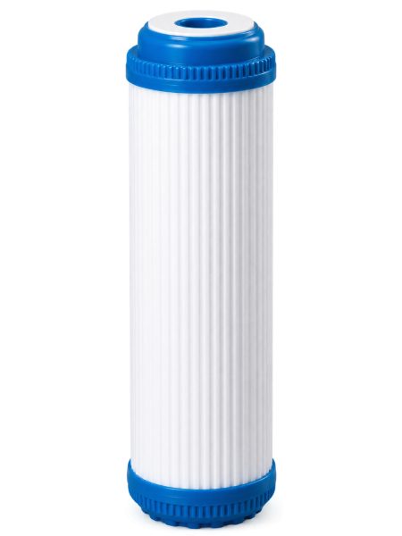 Cartouche 10'', 2 Niveaux : 1/3 KDF, 2/3 Charbon actif, Aquapro
