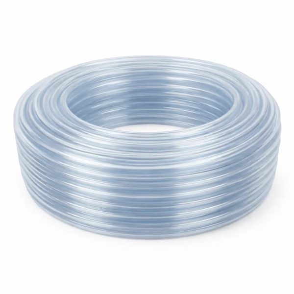 PVC-slang transparant 12 x 16 mm, wanddikte 2 mm, verkocht per 50 m - ref. BOST-0501528, Fleck