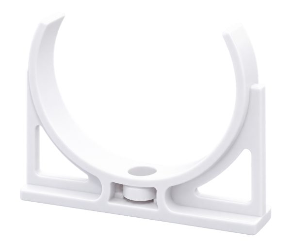 Clip simple 2"1/2 pour cartouche en ligne - Fixation