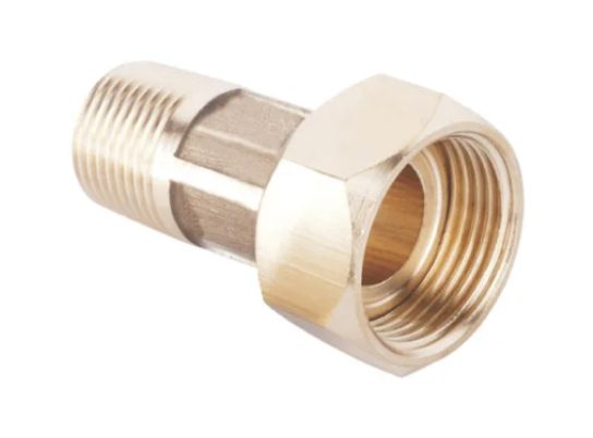 2 RACCORDS LAITON POUR COMPTEURS DN 30 - FILETAGE ECROU 1''1/2 (40/49) FILETAGE DOUILLE R 1''1/4 (33/42) - réf. DHRAC-30, Clack