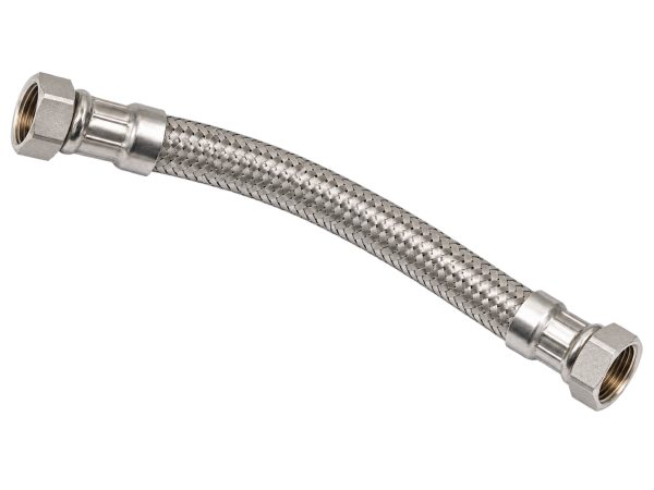 Flexible inox ACS 3/4" femelle-femelle 1000 mm DIMM, réf. DIMFLEX-34FF-1000-INOX-ACS, Dimm