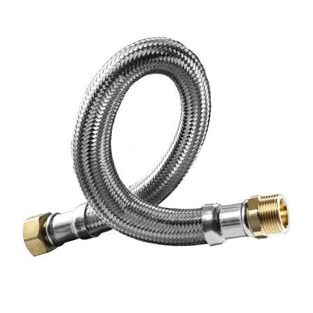 Flexibel inox ACS mannelijk-vrouwelijk 600 mm DIMM, ref. DIMFLEX-84MF-600-INOX-ACS, Dimm