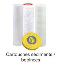 Cartouche bobinée Ecosoft 2,5" x 10" 20 microns Ecosoft, réf. ECO-CPN251020ECO, Ecosoft