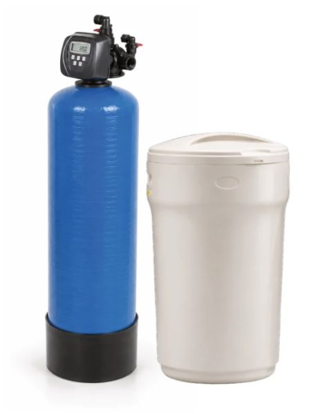 ADOUCISSEUR INDUSTRIELS VANNE CLACK WS1,5 CI CHRONO 175L RESINES - BOUTEILLE 18X65 - BAC A SEL 350L ROND PLANCHER - CHEMINEE - DOUBLE SECURITE - SILEX DISTRIBUTEUR - ref . CLACK-WS1.5-CHR-175, Clack