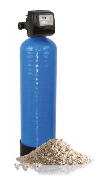 FILTRATION EVERZIT - VANNE CLACK WS1.25TC FILTRE 99,6L EVERZIT - BOUTEILLE 16X65 AVEC EMBASE AVEC BYPASS ET RACCORDS 1''1/4 DROIT, réf. CLACK-WS1.25TC-EVERZIT-100, Clack