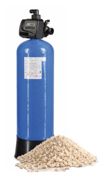 Vessel filter Calcite Clack valve WS1 vessel 21X62, ref. CLACK-WS1.5P-CI-CALCITE-150, Clack