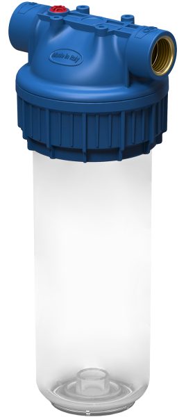 Porte-filtre bleu 3 pièces 9″3/4 - ref . ECO-FCPP3P0130/0118, Dimm