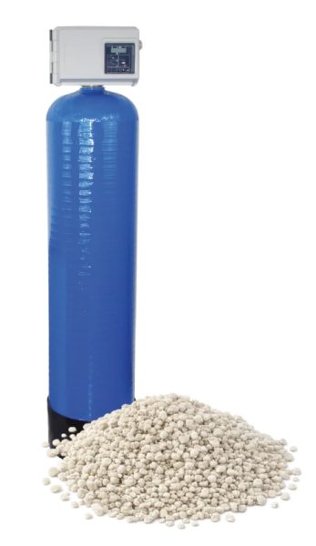 CORRECTION PH COROSEX - VANNE FLECK 2750 SXT FILTRE PISTON NBP - 99,6L COROSEX - BOUTEILLE 16X65 SANS SILEX, réf. FL-2750-SXT-NBP-COROSEX-100, Fleck