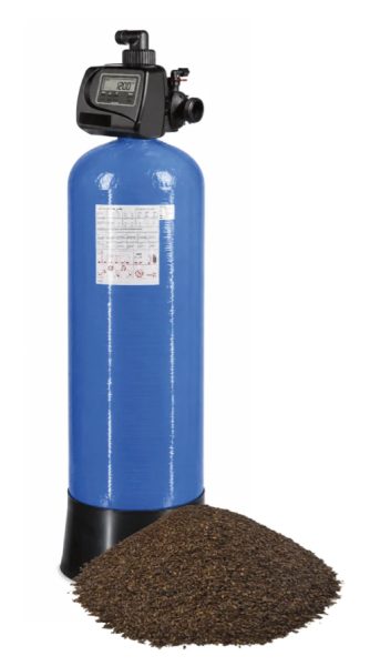 Flesfilter KDF85 Clack klep WS1 fles 14X52, ref. CLACK-WS1.5P-CI-KDF85-125, Clack