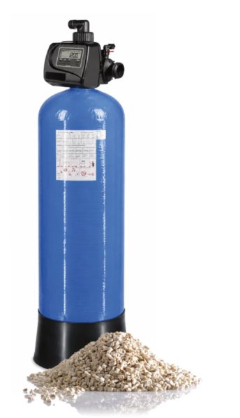 FILTRATION EVERZIT - VANNE CLACK WS1.5P CI FILTRE 132,8L EVERZIT - BOUTEILLE 18X65 AVEC EMBASE, réf. CLACK-WS1.5P-CI-EVERZIT-130, Clack