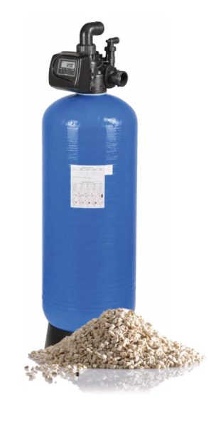 Vessel filter Everzit Carbonate Clack vessel 18X65, ref. CLACK-WS2P-CI-EVERZIT-130, Clack