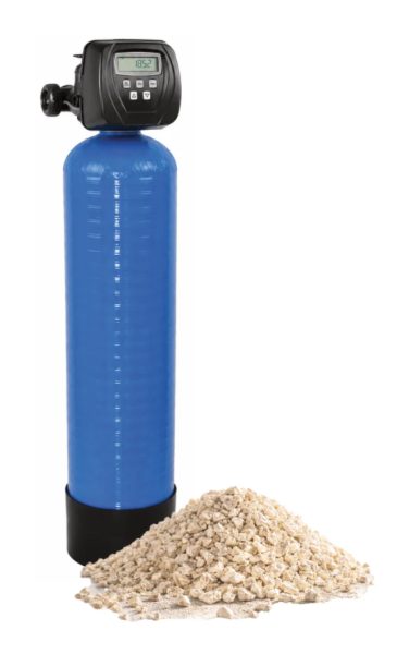 Vessel filter Calcite Clack valve WS1 vessel 21X62, ref. CLACK-WS1.25CI-CALCITE-180, Clack